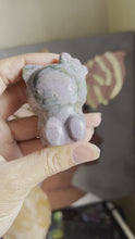 Load and play video in Gallery viewer, Sea Jasper Hello Kitty Carving
