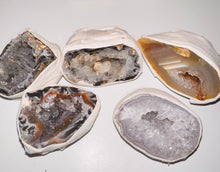 Load image into Gallery viewer, Oco Agate Druzy Geodes
