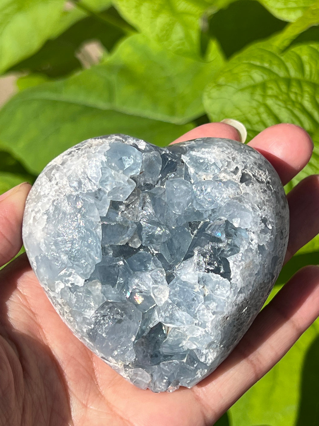 Celestite Heart