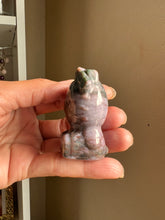 Load image into Gallery viewer, Sea Jasper Hello Kitty Carving
