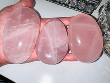 Load image into Gallery viewer, Star Rose Quartz Palm Stones (Large)
